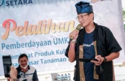 Dorong Pelaku Parekraf Belitung, Menparekraf: Perkuat Kemampuan Public Speaking Sambut G20