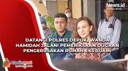 Datangi Polres Depok, Wanda Hamidah Jalani Pemeriksaan Dugaan Pengerusakan Rumah Eks Suami