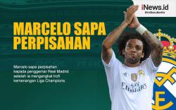 Infografis Marcelo Ucapkan Salam Perpisahan untuk Penggemar Real Madrid