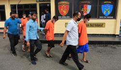 Tampang Tersangka Pemerkosaan Anak dan Disabilitas di Aceh Besar