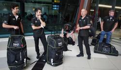Kru dan Pembalap Formula E Tiba di Jakarta