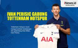 Infografis Ivan Perisic Gabung Tottenham Hotspur