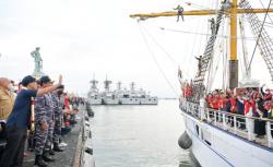 Bawa Peserta Muhibah, KRI Dewa Ruci Susuri Jalur Rempah Nusantara