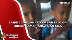 Lahir 1 Juni, Anak Kembar di Alor Diberi Nama Panca dan Sila