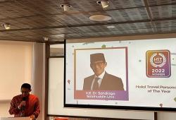 Raih Penghargaan Halal Travel Personality of The Year, Sandiaga Uno: Insya Allah Memulihkan Ekonomi