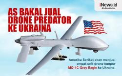 Infografis AS Bakal Jual Drone Tempur Predator ke Ukraina