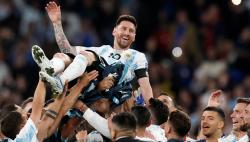 Reaksi Lionel Messi usai Argentina Libas Italia di Finalissima 2022: Final yang Indah