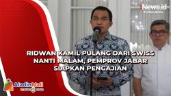 Ridwan Kamil Pulang dari Swiss Nanti Malam, Pemprov Jabar Siapkan Pengajian