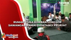 Rumah Duka Korban Longsor Sawangan Ramai Didatangi Pelayat