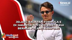 Jelang Balapan Formula E di Jakarta, Nyck De Vries Akui Berasa Pulang Kampung