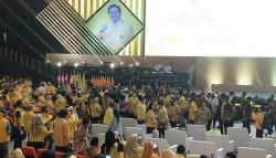 Ribuan Kader Rakerda Golkar Padati SICC Sentul Bogor
