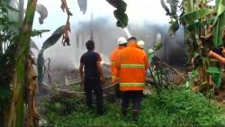 Pabrik Penyulingan Daun Cengkih di Lumajang Ludes Terbakar