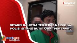 Gitaris Kahitna Terjerat Narkoba, Polisi Sita 45 Butir Obat Penenang<