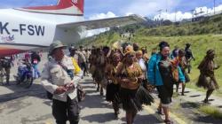 Majelis Rakyat Papua Kunjungi Intan Jaya Dikawal TNI Polri, Ini Agendanya