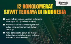 Infografis 12 Konglomerat Sawit Terkaya di Indonesia