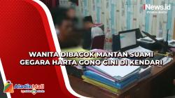 Wanita Dibacok Mantan Suami Gegara Harta Gono Gini di Kendari