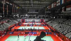 Pebulu Tangkis Berbagai Negara Mencoba Lapangan Jelang Indonesia Masters 2022