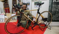 Penampakan Sepeda Bambu yang Digowes Presiden Jokowi bersama PM Australia