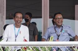 Anies Ucap Terima Kasih ke Presiden Jokowi yang Hadir di Ajang Formula E: Hajatan Kemeriahan Bersama