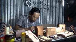 Berawal dari Iseng, Pemuda di Salatiga Sukses Usaha Kerajinan dari Kulit Sapi