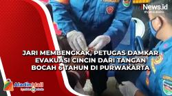 Jari Membengkak, Petugas Damkar Evakuasi Cincin dari Tangan Bocah 6 Tahun di Purwakarta
