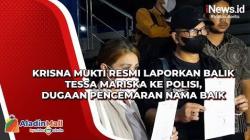 Krisna Mukti Resmi Laporkan Balik Tessa Mariska ke Polisi, Dugaan Pencemaran Nama Baik