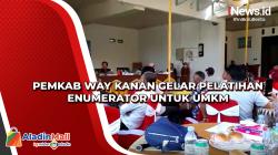 Pemkab Way Kanan Gelar Pelatihan Enumerator untuk UMKM