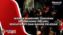 Warga Bandung Temukan Selongsong Peluru, Senjata Api dan Bahan Peledak<
