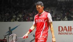 Ekspresi Jojo Tersingkir dari Indonesia Masters 2022