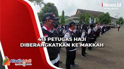 413 Petugas Diberangkatkan ke Makkah, Dirjen PHU Ingin Sukseskan Penyelenggaraan Haji