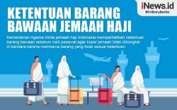 Infografis Ketentuan Barang Bawaan agar Koper Tidak Dibongkar di Bandara