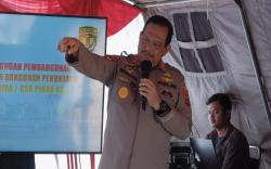 Cek Pembangunan Mako Baru, Kapolda Kalsel Optimistis Akhir Tahun Selesai<