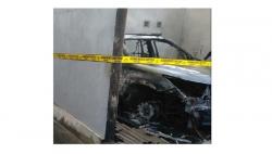 Ruko di Badung Dilalap Api, Satu Mobil Pajero Ikut Terbakar<