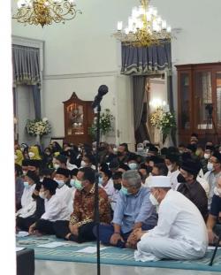 Empati Duka Meninggalnya Eril, Gubernur Sulsel Ikut Doa Bersama di Gedung Pakuan
