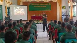 Hindari Penyimpangan Prajurit, Tim Hukum Kodam Merdeka Beri Penyuluhan di Kodim Sangihe