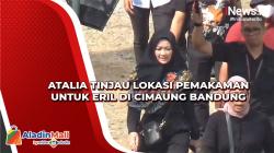 Atalia Praratya Tinjau Lokasi Pemakaman untuk Eril di Cimaung Bandung<