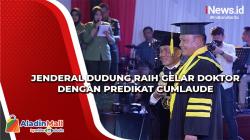 Jenderal Dudung Raih Gelar Doktor dengan Predikat Cumlaude