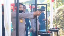 Sambut Hari Bhayangkara Ke-76, Polda Sulut Gelar Lomba Menembak