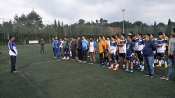 12 Tim Berlaga dalam Turnamen Sepak Bola Liga Expose IKA Polban di Lembang KBB<