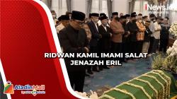 Penuh Haru, Ridwan Kamil Imami Salat Jenazah Eril