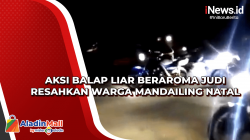 Aksi Balap Liar Beraroma Judi Resahkan Warga Mandailing Natal