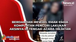 Berdandan Mewah, Emak-Emak Komplotan Pencuri Lakukan Aksinya di Tengah Acara Hajatan