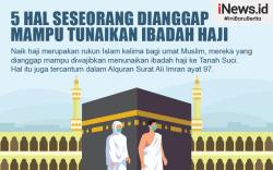 Infografis 5 Hal Seseorang Dianggap Mampu Tunaikan Ibadah Haji