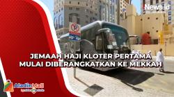 Jemaah Haji Kloter Pertama Mulai Diberangkatkan ke Mekkah