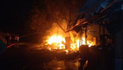 15 Kios di Pasar Jambu Dua Bogor Terbakar, Diduga akibat Korsleting Listrik
