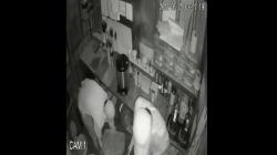 2 Maling Bobol Kedai Minuman Ringan di Palembang, Aksinya Terekam CCTV<