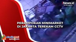 Perampokan Minimarket di Jakarta Terekam CCTV