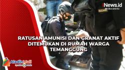 Ratusan Amunisi dan Granat Aktif Ditemukan di Rumah Warga Temanggung