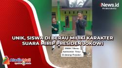 Unik, Siswa di Berau Miliki Karakter Suara Mirip Presiden Jokowi