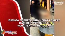 Diduga Depresi, Pria Nekat Lompat dari KMP Portlink III yang Tengah Berlayar